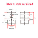 Verin Electrique 200 kg / Verin Telescopique Electrique Course 100MM (Modèle 0041502)