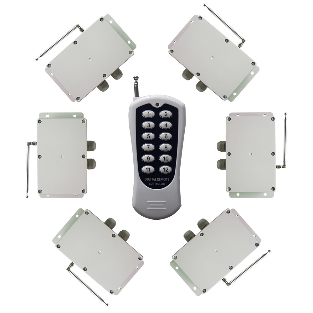 Sortie Contact Sec CA 12 Canaux – Magasin d'interrupteurs sans fil