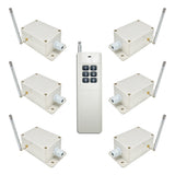 1 Télécommande 6 récepteurs interrupteur radio avec sortie CA 30A