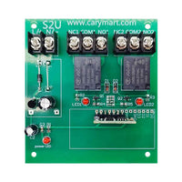 1000M CC 6V/9V/12V/24V interrupteur à distance sans fil à 2 canaux (Modèle 0020200)
