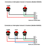 Interrupteur Minuterie Sans Fil  pour Vérin Électrique / Moteur en CC (Modèle 0020088)
