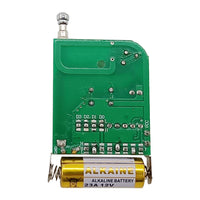 Mini Télécommande Sans Fil Code Fixé 1 Bouton Avec Couvercle 433Mhz 100M (Modèle 0021000)