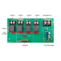 Récepteur RF CC à Quatre Modes de Contrôle Avec Connecteur SMA (Modèle 0020217)