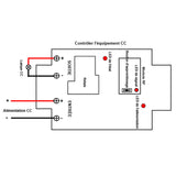 1KM plus grande portée sortie CC 30A télécommande sans fil (Modèle 0020058)