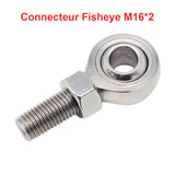 Connecteur fisheye pour vérin électrique, compatible avec connecteur à filetage interne (Modèle 0044108)