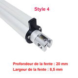 Vérin électrique industriel course 100MM actionneur linéaire 6000N 600kg (Modèle 0041512)