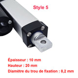 Kit de télécommande de actionneur linéaire électrique étanche et silencieux 780 lbs 3500N (Modèle 0043084)