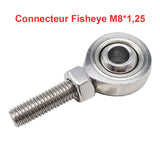 Connecteur fisheye pour vérin électrique, compatible avec connecteur à filetage interne (Modèle 0044108)