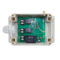2 Canaux Sortie CA Kit Récepteur Radio 2 Télécommandes Universel (Modèle 0020396)
