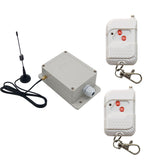 2 Canaux Sortie CA Kit Récepteur Radio 2 Télécommandes Universel