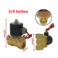 220V CA Electrovanne Telecommande avec Émetteur et Récepteur (Modèle 0020567)