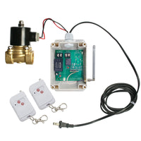 220V CA Electrovanne Telecommande avec Émetteur et Récepteur