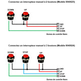CA380V Récepteur Sans Fil Contrôler Moteur Tourne dans le sens Positif ou Inverse (Modèle 0020079)