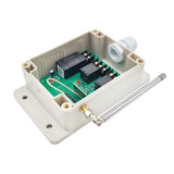 Commutateur de relais sans fil RF un-contrôle-six 433MHz CA 110V 220V avec 1 émetteur et 12 canaux 6 récepteurs (Modèle 0020356)