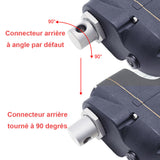Option de rotation à 90° pour les connecteurs avant et arrière du vérin électrique F (modèle 0044115)