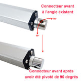 Actionneur linéaire électrique à course réglable 2000N vérin électrique course 250MM (Modèle 0041725)