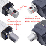 Option rotation 90° pour les connecteurs avant et arrière du vérin F