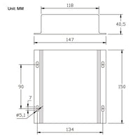 Contrôleur synchrone pour le contrôle synchrone de 4 Vérins Électriques Industries B (Modèle 0043015)