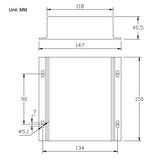 Contrôleur synchrone pour le contrôle synchrone de 4 Vérins Électriques Industries B (Modèle 0043015)