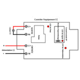 Émetteur 12 Voies & 12 Récepteurs CC Système de Télécommande RF (Modèle 0020735)
