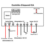 Émetteur récepteur sans fil 5KM longue distance module synchrone bidirectionnel (Modèle 0023102)