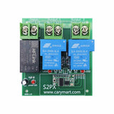 Interrupteur de télécommande sans fil sortie 220V CA 30A pour émetteur et récepteur à une contrôler quatre (Modèle 0020756)