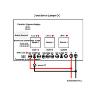 interrupteur wifi intelligent de volet roulant moteur verin electrique