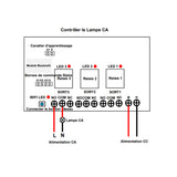 interrupteur wifi intelligent de volet roulant moteur verin electrique