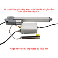Kit de contrôleur à glissière du vérin électrique A2 1000MM avec potentiomètre à glissière