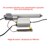Kit de contrôleur à glissière du vérin électrique A2 1000MM avec potentiomètre à glissière