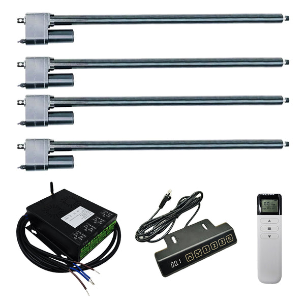 Synchronisation Quatre Verin Electrique Forte Charge Course 700MM-1000MM