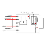 Kit de Interrupteur Sans Fil 1 Télécommande & 12 Récepteurs RF (Modèle 0020366)