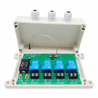 Kit de télécommande radio haute puissance de sortie 230V CA 50M avec boîtier étanche (Modèle 0020477)