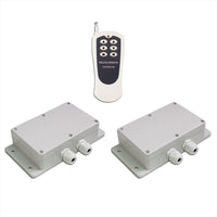 Kit télécommande radio moteur AC 230V – 1 émetteur radio et 2 récepteurs