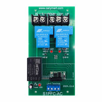 Kit télécommande radio moteur AC 230V – 1 émetteur radio et 2 récepteurs (Modèle 0020210)
