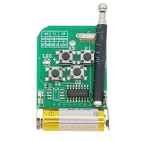 Mini Émetteur Radio/Télécommande Sans Fil Code Fixe 3 Boutons Avec Couvercle 433Mhz 100M (Modèle 0021004)