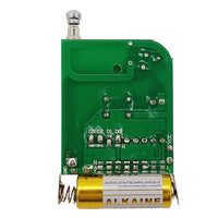 Mini Télécommande Sans Fil Code d'Apprentissage Type 1 Bouton Avec Couvercle 100M (Modèle 0021114)