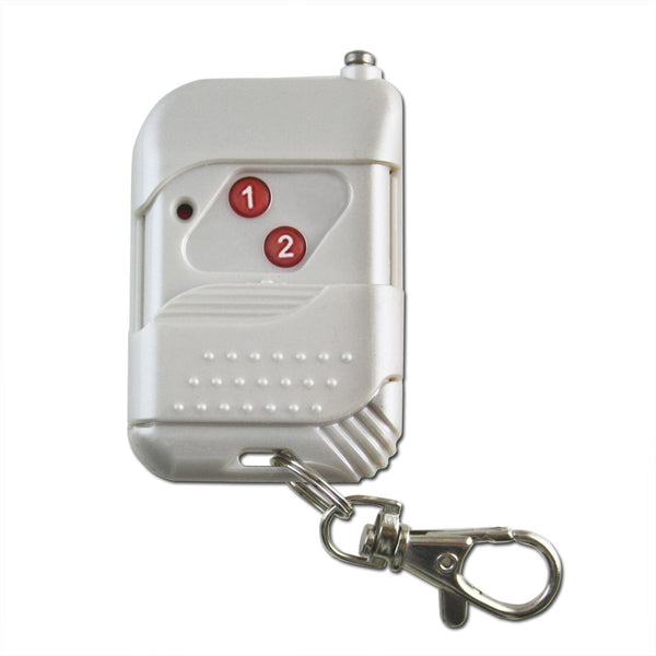 100M Mini Télécommande Sans Fil Code d'Apprentissage Type 2 Boutons
