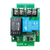Récepteur 433mhz Étanche à  1 Voie 30A Haute Puissance Sortie CA (Modèle 0020053)