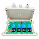 Récepteur de Commutateur de Télécommande 4 Canaux Avec Sortie de Charge Élevée 30A (Modèle 0020474)