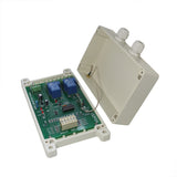 Récepteur radio fréquence 2 canaux CC 12V avec fonction temporisation réglable (Modèle 0020660)