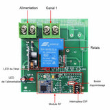 Récepteur Sans Fil Étanche RF Longue Distance de 5000M Avec Sortie d'Alimentation CC Haute Puissance 30A (modèle 0020112)