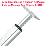 Course réglable du vérin électrique course 400MM Forte Poussée 2000N/200 kg/450 lbs (Modèle 0041697)