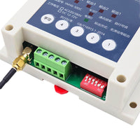 Synchroniser interrupteur sans fil 5000m longue portée – émetteur-récepteur bidirectionnel à 4 canaux sortie contact sec (Modèle 0023103)