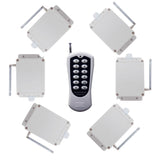 Système télécommande radio avec émetteur 12 voies & 6 récepteurs 433MHz