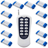 Système émetteur-récepteur RF à 12 CH sortie d'alimentation CA 230V