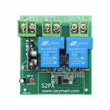Système Émetteur-Récepteur Sans Fil 1000M 2 Voies Contrôle des Équipements Électriques CC 6V/9V/12V/24V (Modèle 0020514)