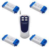 Système radio 4 canaux CA autoblocage/momentané/interblocage contrôle