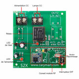 Télécommande sans fil longue distance 5KM 1 canal sortie CC 6V 9V 12V 24V (Modèle 0020140)