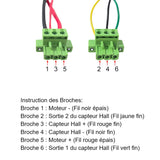 Un contrôle deux kit de contrôle synchrone de actionneur linéaire électrique industriel à usage intensif 12000N 2700 lbs 12V 24V (Modèle 0043055)